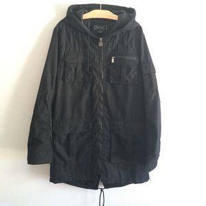 Black G-Net Jacket w/Hood